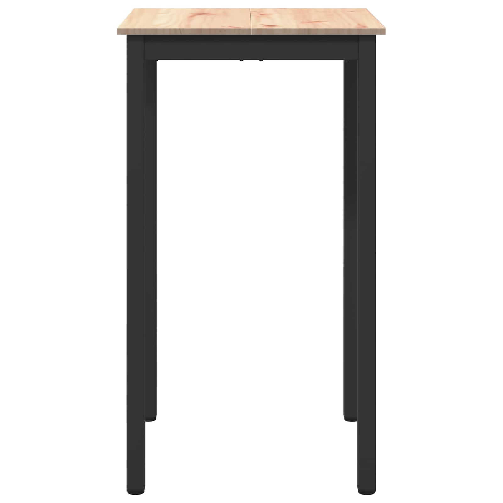 Τραπέζι μπαρ 60 x 60 x 105 cm Στερεά ξυλεία πεύκου Φυσικό