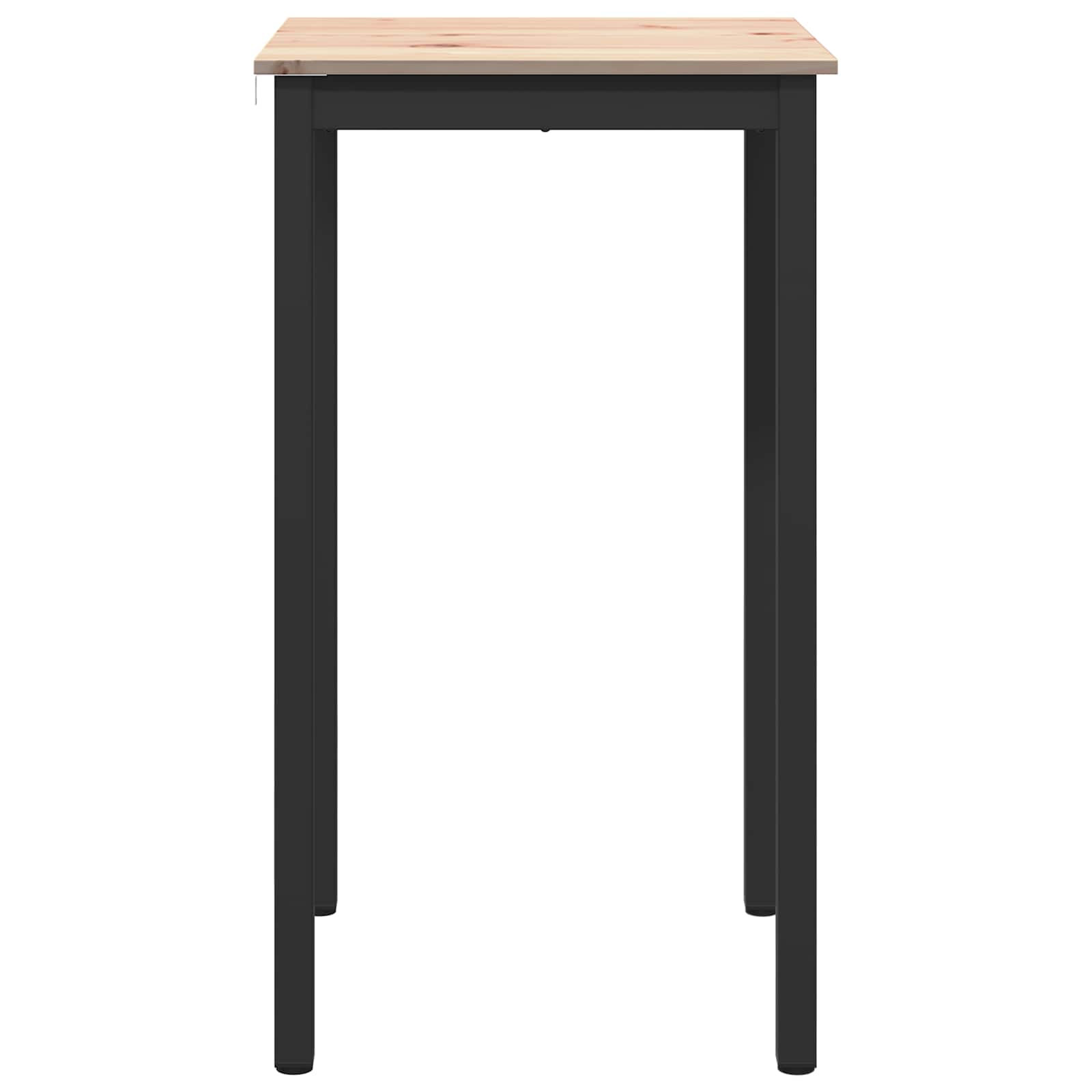 Τραπέζι μπαρ Φυσικό 60 x 60 x 105 cm Στερεά ξυλεία πεύκου