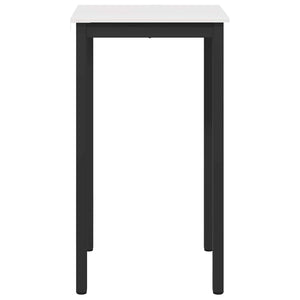 Τραπέζι μπαρ Λευκό 60 x 60 x 105 cm Στερεά ξυλεία πεύκου - Pakobazaar