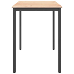 Τραπέζι μπαρ 150 x 80 x 105 εκ. Στερεά ξυλεία πεύκου Φυσικό