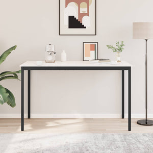 Τραπέζι μπαρ Λευκό 180 x 90 x 105 εκ. Στερεά ξυλεία πεύκου - Pakobazaar