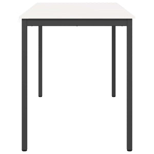 Τραπέζι μπαρ Λευκό 180 x 90 x 105 εκ. Στερεά ξυλεία πεύκου - Pakobazaar