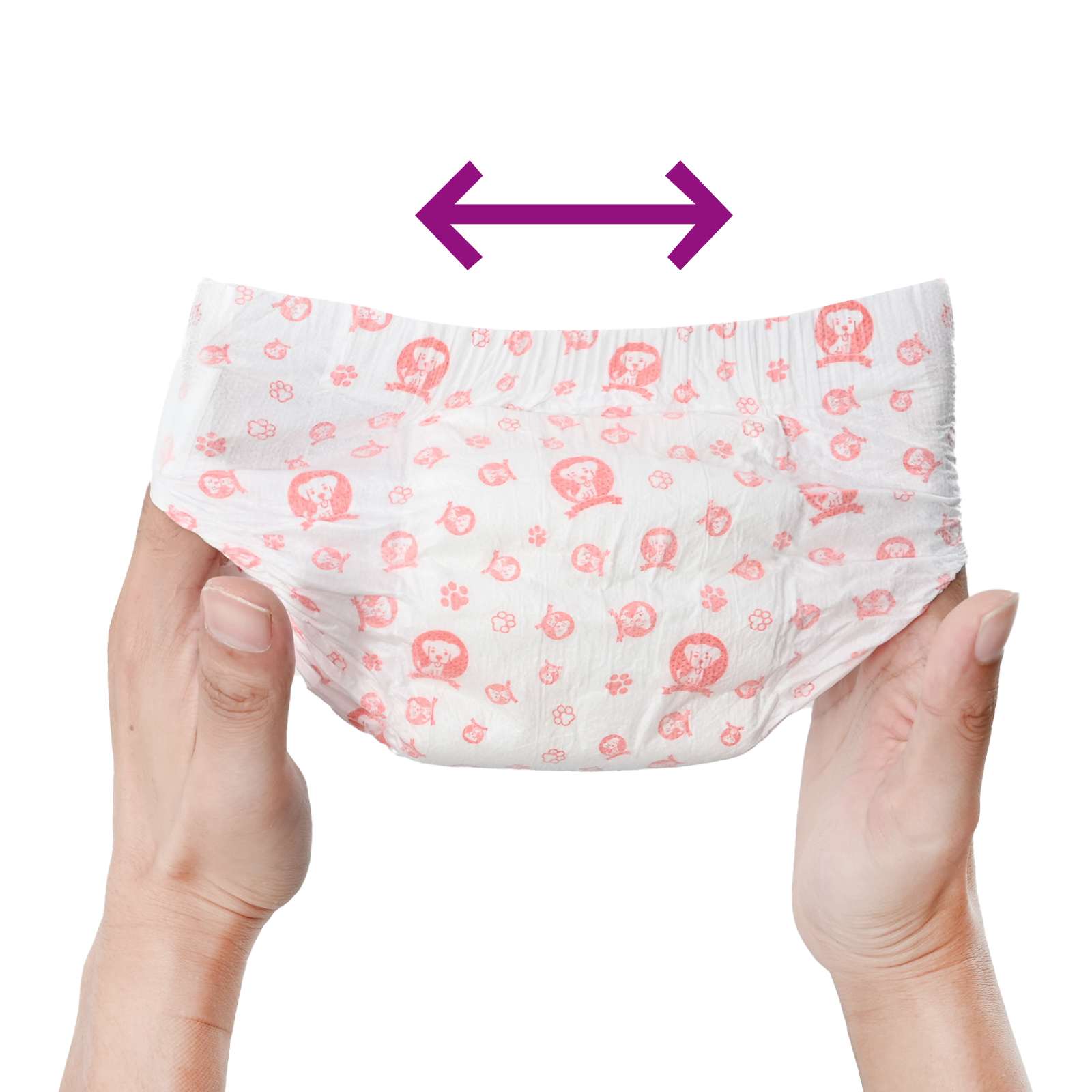 Μίας χρήσης πάνα σκύλου θηλυκή 30 pcs Λευκός XL - Pakobazaar