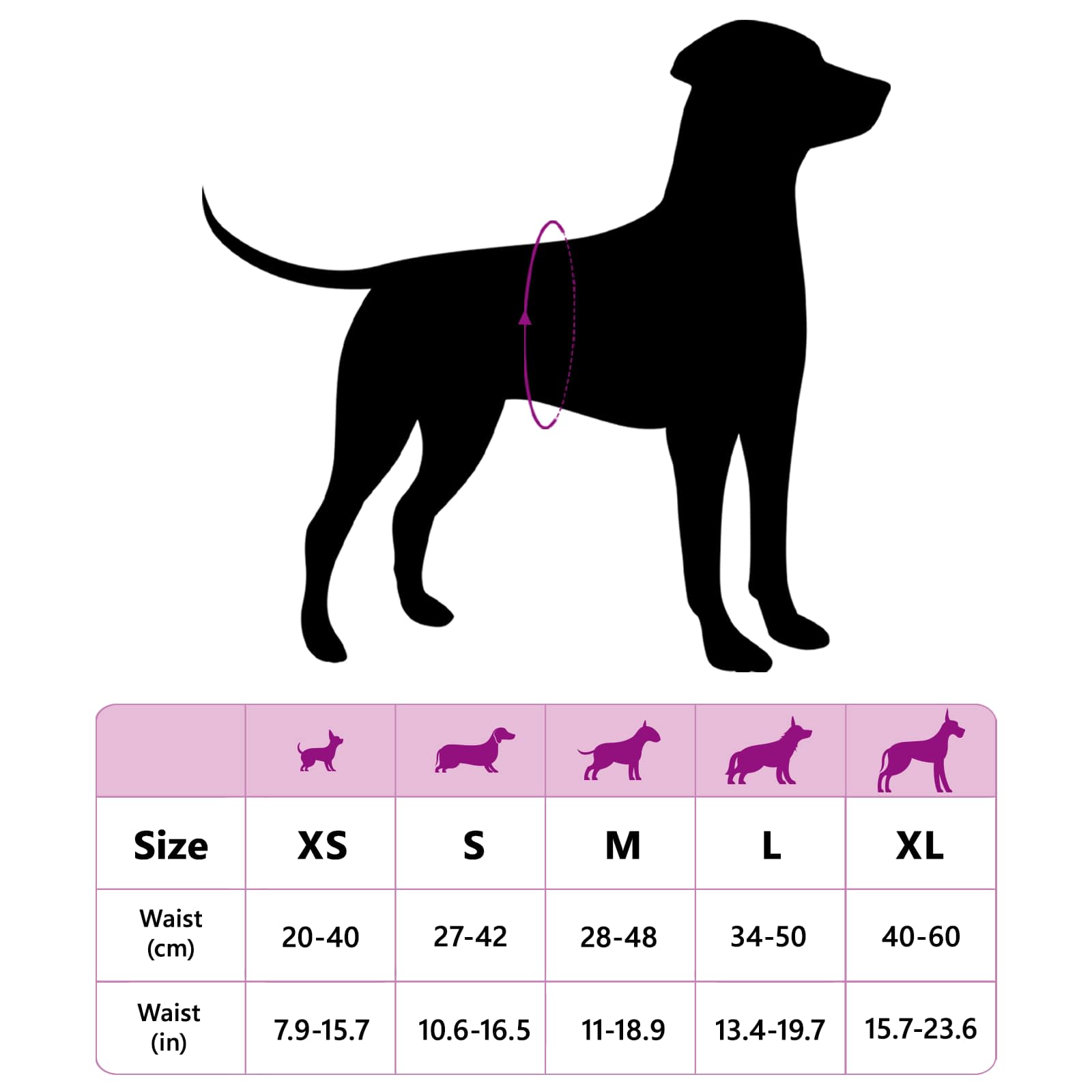 Μίας χρήσης πάνα σκύλου θηλυκή 30 pcs Λευκός XL - Pakobazaar