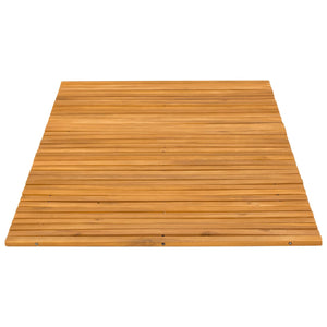 Πατάκι μπάνιου Καφέ 100 x 60 cm Στερεό Ξύλο Ακακίας - Pakobazaar