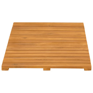 Πατάκι μπάνιου 2 τμχ. Φυσικό 60 x 40 cm Στερεό Ξύλο Ακακίας
