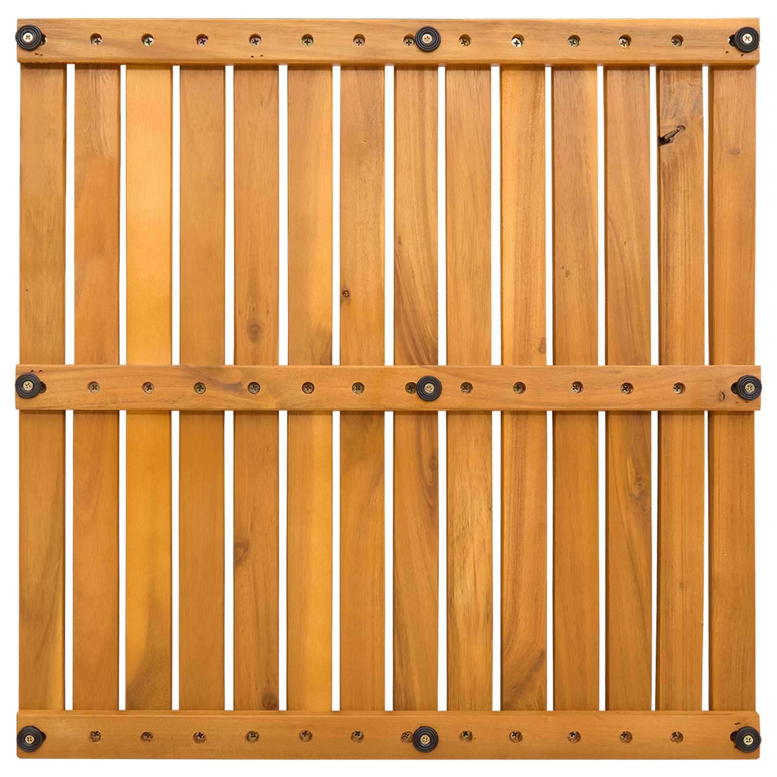 Πατάκι μπάνιου Μονόχρωμο Καφέ 50 x 50 cm ξύλο