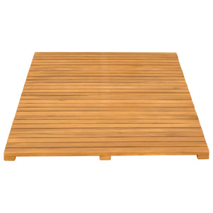 Πατάκι μπάνιου Μονόχρωμο Καφέ 100 x 55 cm ξύλο - Pakobazaar