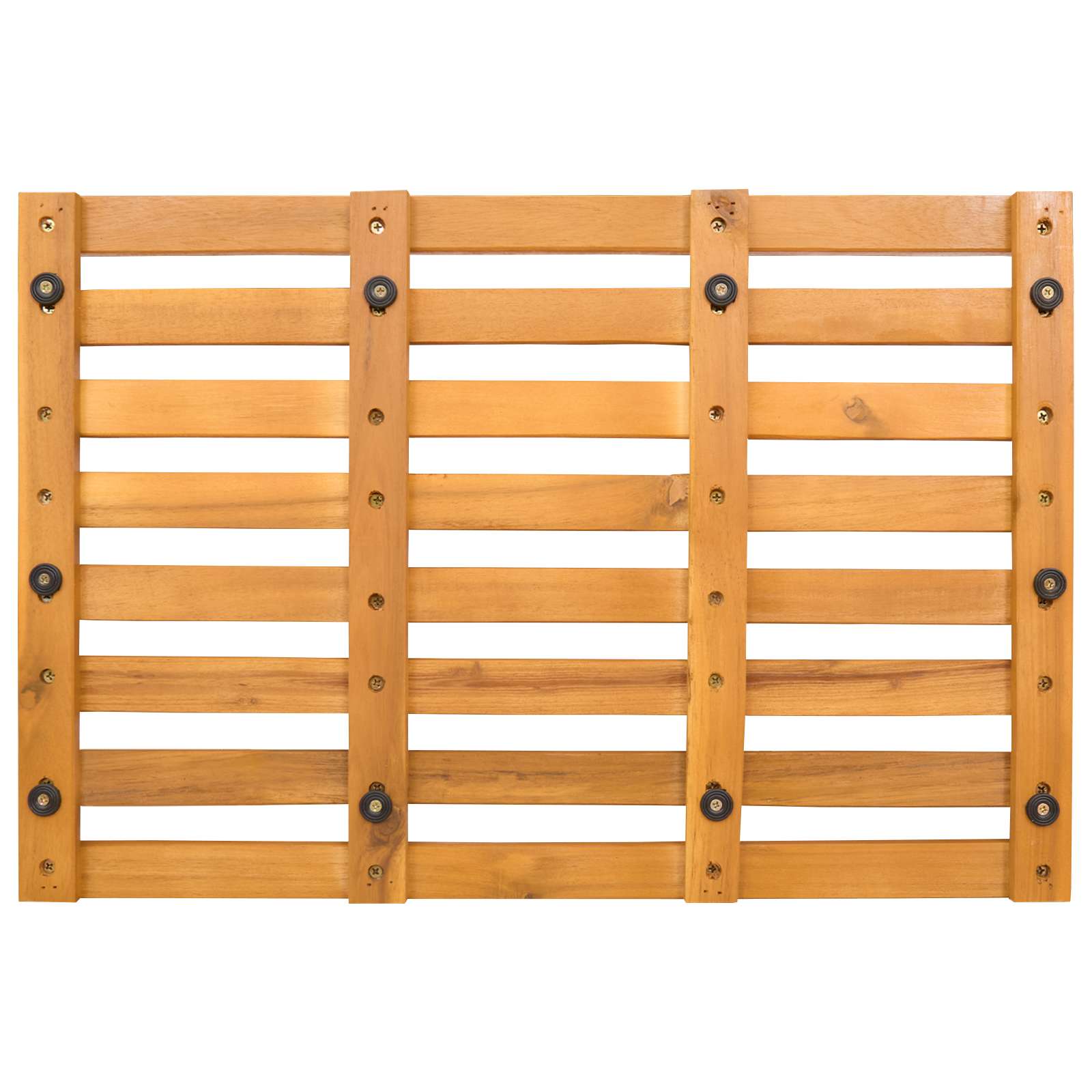 Πατάκι μπάνιου Μονόχρωμο Καφέ 100 x 53 εκ. ξύλο