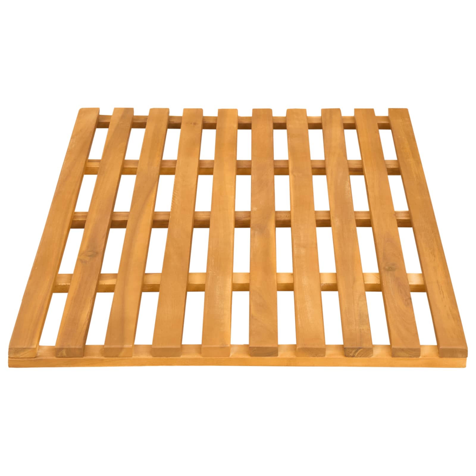 Πατάκι μπάνιου Μονόχρωμο Καφέ 100 x 53 εκ. ξύλο - Pakobazaar