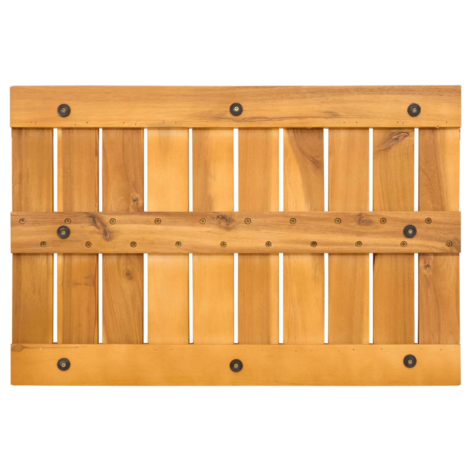 Πατάκι μπάνιου Μονόχρωμο Καφέ 60 x 40 cm ξύλο - Pakobazaar