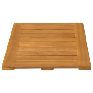 Πατάκι μπάνιου Μονόχρωμο Καφέ 60 x 40 cm ξύλο - Pakobazaar