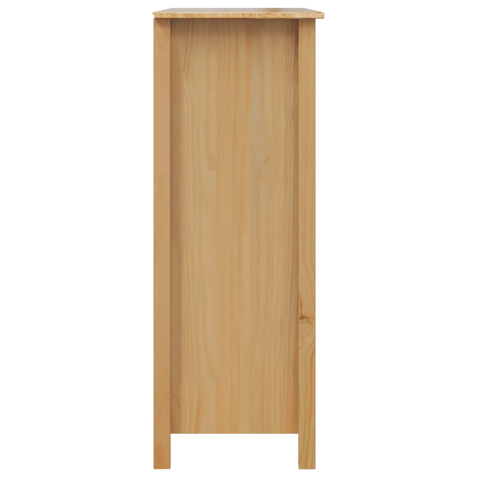 Ντουλάπι κρασιού HILL Μέλι Καφέ 79.5 x 40 x 107.5 εκ - Pakobazaar