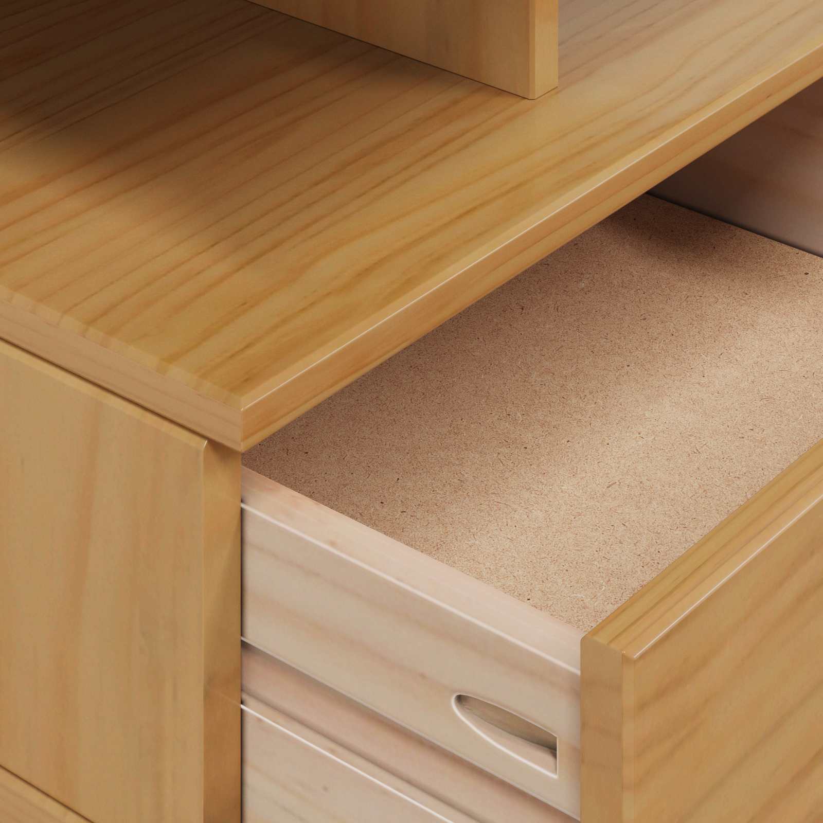 Κομοδίνο Μέλι Καφέ 40 x 31 x 27 εκ. Στερεό ξύλο πεύκου - Pakobazaar