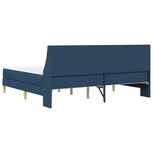 Σκελετός κρεβατιού με στρώμα Μπλε 180 x 200 cm Πολυεστέρας - Pakobazaar