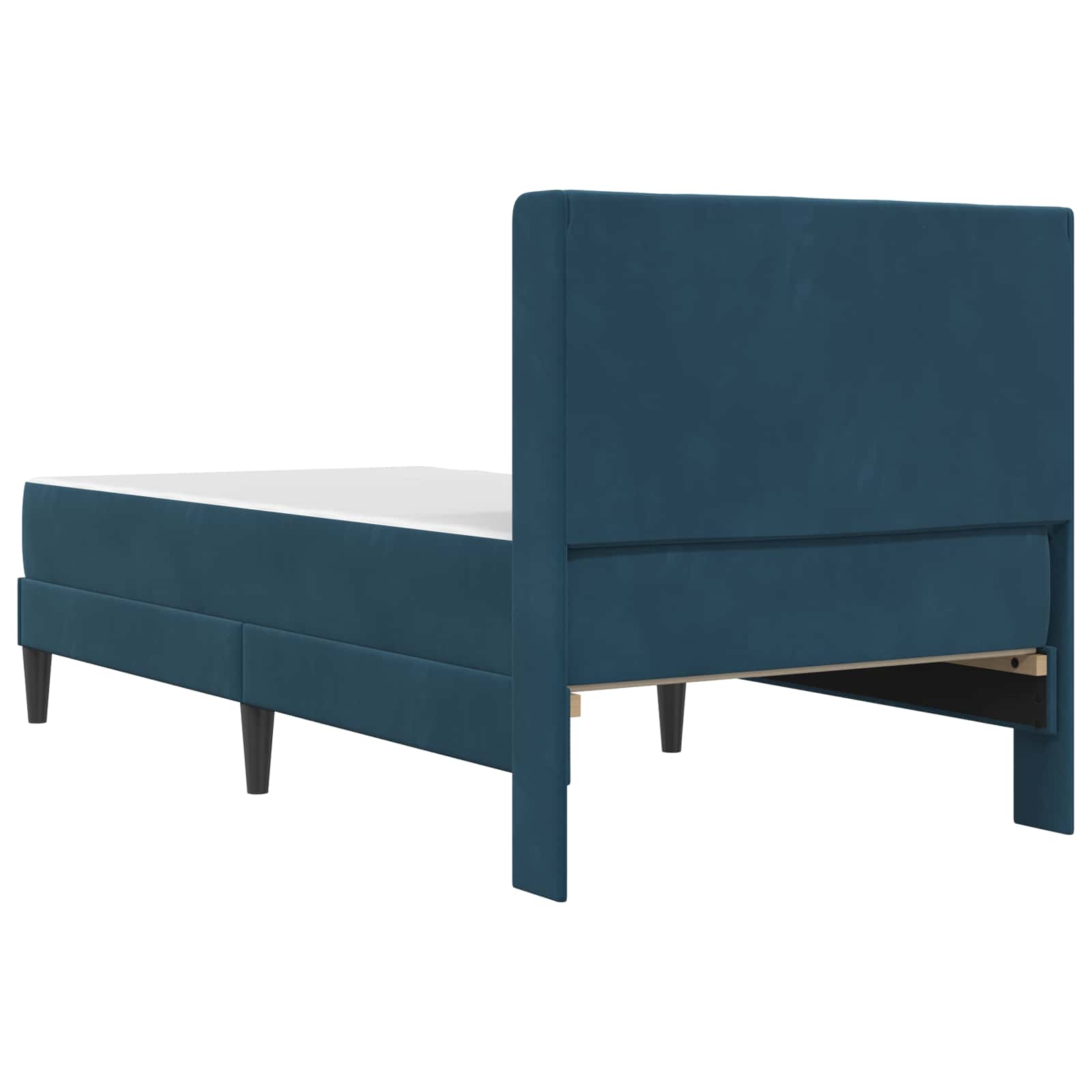 Σκελετός Κρεβατιού Μπλε 80 x 200 cm Βελούδο - Pakobazaar