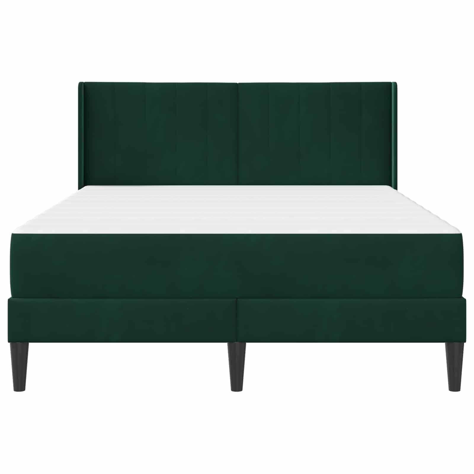 Σκελετός Κρεβατιού Σκούρο Πράσινο 120 x 200 cm Βελούδο - Pakobazaar