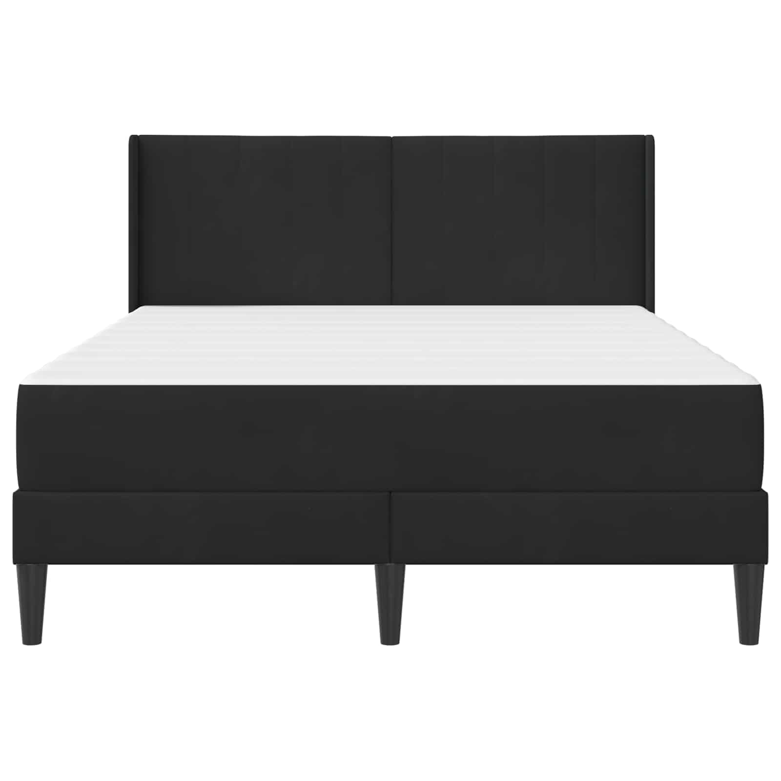 Σκελετός Κρεβατιού Μαύρο 140 x 190 cm Βελούδο - Pakobazaar