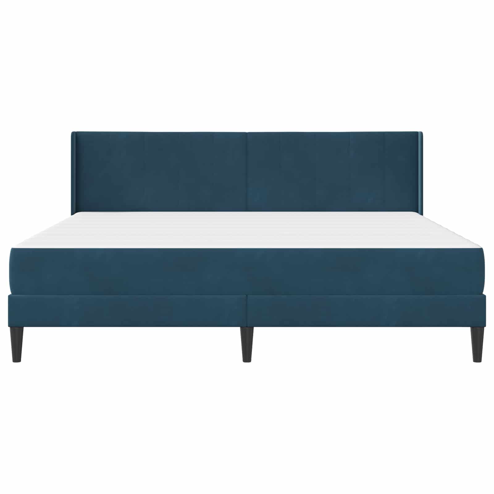 Σκελετός Κρεβατιού Μπλε 180 x 200 cm Βελούδο - Pakobazaar