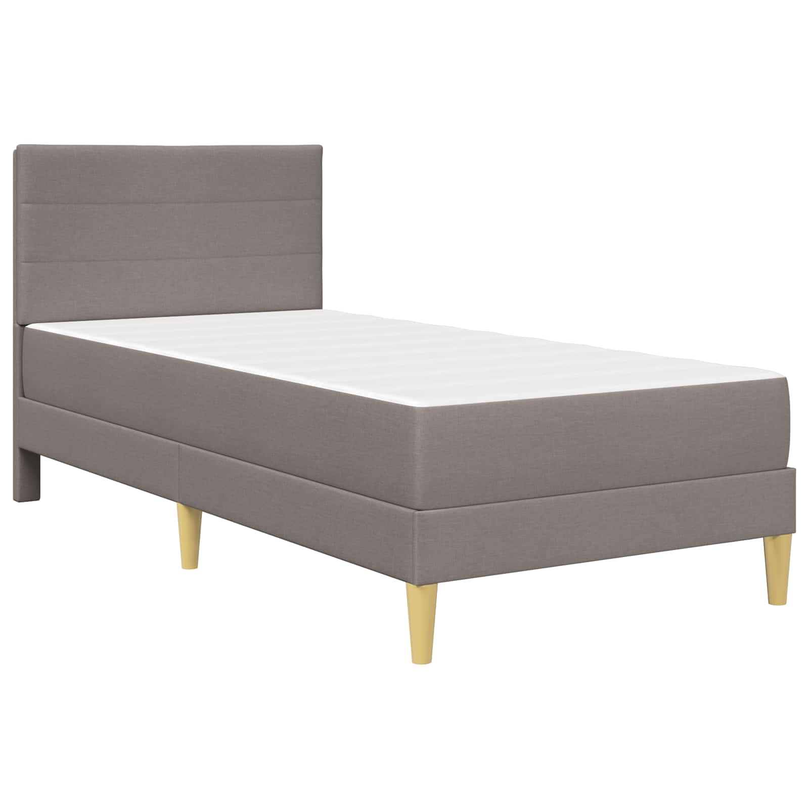 Σκελετός Κρεβατιού Taupe 80 x 200 cm Πολυεστέρας - Pakobazaar