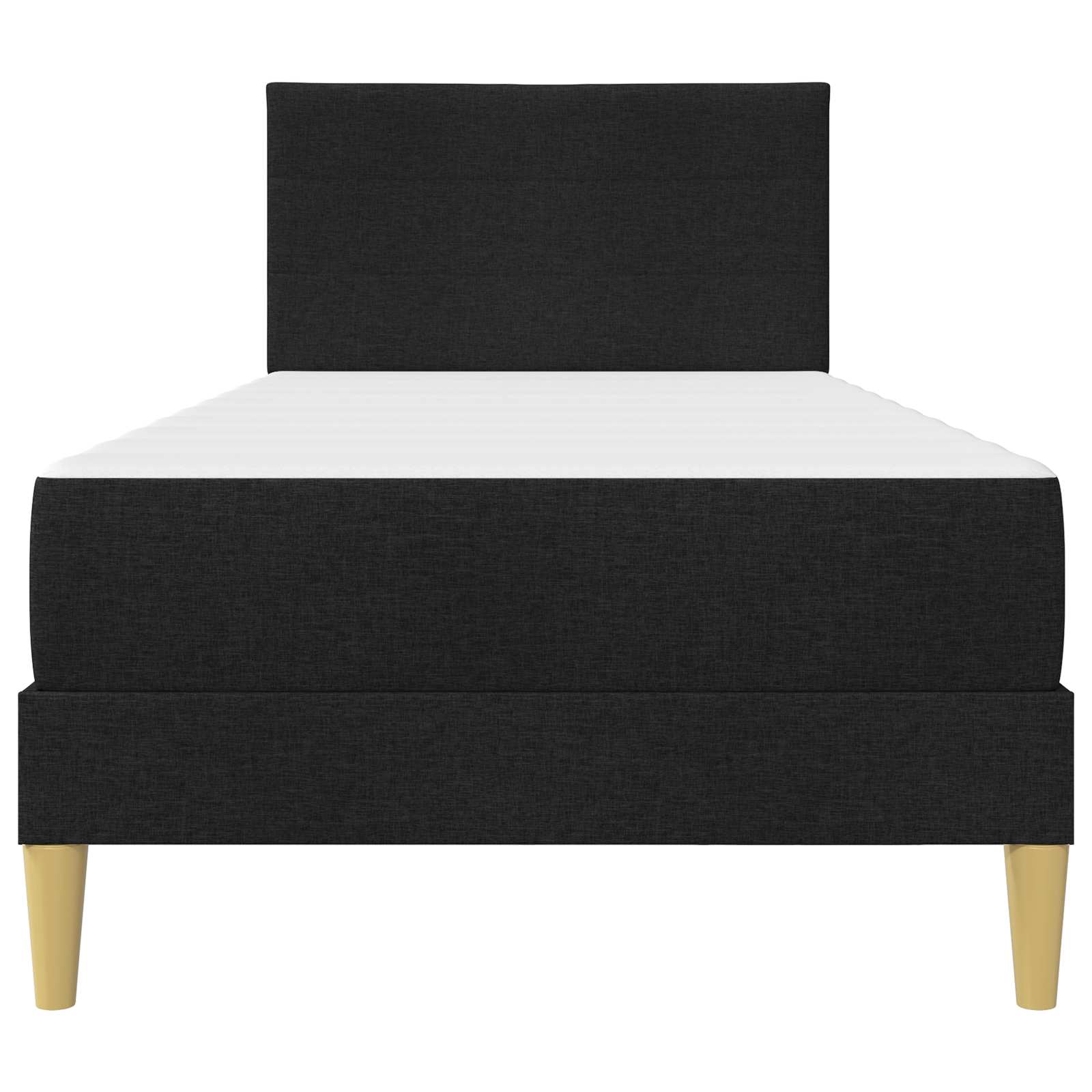 Σκελετός Κρεβατιού Μαύρο 100 x 200 cm Πολυεστέρας - Pakobazaar