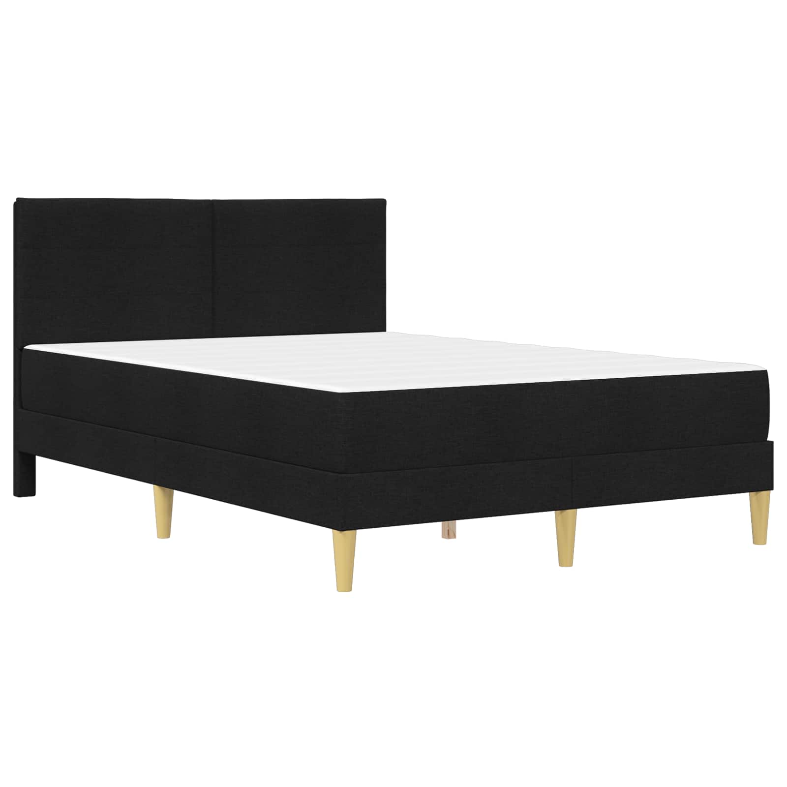 Σκελετός Κρεβατιού Μαύρο 120 x 200 cm Πολυεστέρας - Pakobazaar