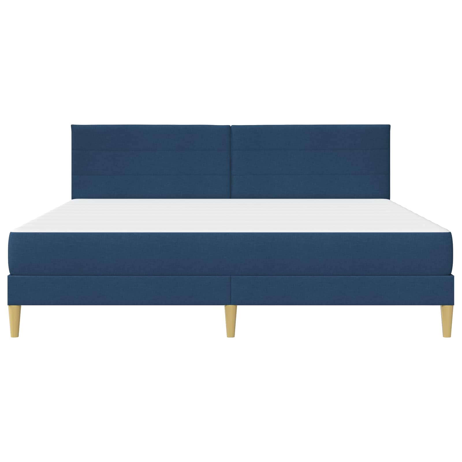 Σκελετός Κρεβατιού Μπλε 200 x 200 cm Πολυεστέρας - Pakobazaar