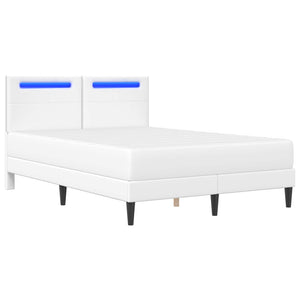 Σκελετός Κρεβατιού με LED ταινίες φωτός 2 pcs Τεχνητό Δέρμα - Pakobazaar