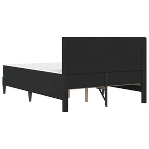 Σκελετός κρεβατιού με στρώμα Μαύρο 160 x 200 cm Βελούδο - Pakobazaar