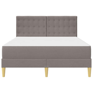 Σκελετός κρεβατιού με στρώμα Taupe 120 x 190 cm ύφασμα - Pakobazaar