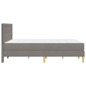 Σκελετός κρεβατιού με στρώμα Taupe 120 x 190 cm ύφασμα - Pakobazaar