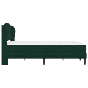 Σκελετός Κρεβατιού 2 pcs Σκούρο Πράσινο 120 x 190 cm Βελούδο - Pakobazaar