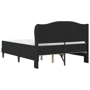 Σκελετός Κρεβατιού με κεφαλάρι 2 pcs Μαύρο 120 x 190 cm Βελούδο - Pakobazaar