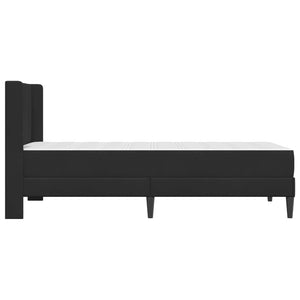 Σκελετός κρεβατιού με στρώμα Μαύρο 90 x 190 cm Βελούδο - Pakobazaar