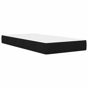 Σκελετός κρεβατιού με στρώμα Μαύρο 90 x 190 cm ύφασμα - Pakobazaar
