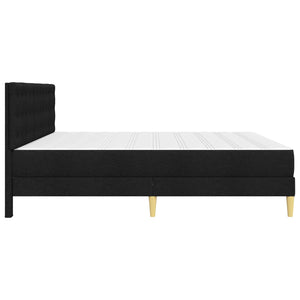 Σκελετός κρεβατιού με στρώμα Μαύρο 180 x 200 cm ύφασμα - Pakobazaar