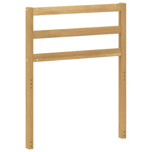 Μονάδα Βραχιόνων 2 pcs Λευκό 59 x 4 x 73 εκ Στερεό Ξύλο Ακακίας - Pakobazaar