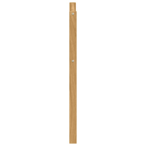 Μονάδα Βραχιόνων 2 pcs Λευκό 59 x 4 x 73 εκ Στερεό Ξύλο Ακακίας - Pakobazaar