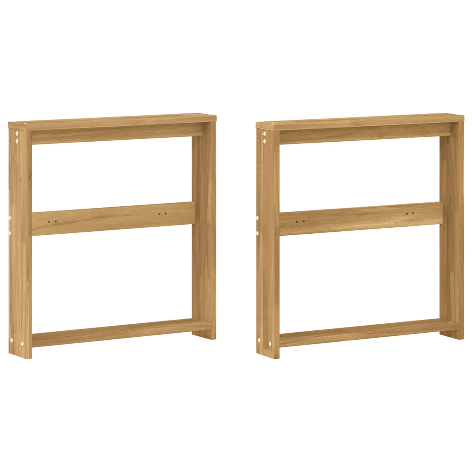 Μονάδα μπράτσων 2 pcs Λευκό 58,5 x 10 x 61 εκ.
