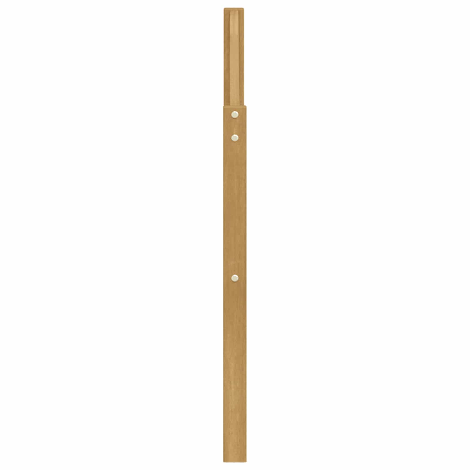 Μονάδα Βραχιόνων 2 pcs Λευκό 59 x 4 x 73 εκ Στερεό Ξύλο Ακακίας