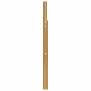 Μονάδα Βραχιόνων 2 pcs Λευκό 59 x 4 x 73 εκ Στερεό Ξύλο Ακακίας - Pakobazaar