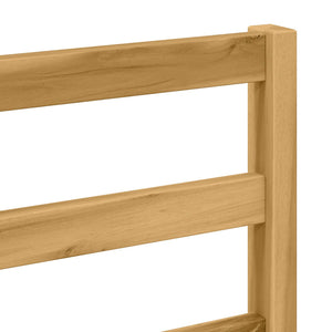 Μονάδα μπράτσων 2 pcs Λευκό 59 x 4 x 73 εκ Στερεό Ξύλο Ακακίας - Pakobazaar