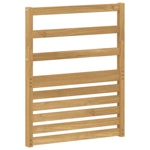 Μονάδα μπράτσων 2 pcs Λευκό 59 x 4 x 73 εκ Στερεό Ξύλο Ακακίας - Pakobazaar