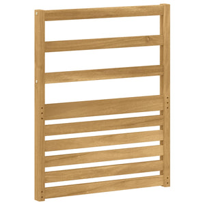 Μονάδα μπράτσων 2 pcs Λευκό 59 x 4 x 73 εκ Στερεό Ξύλο Ακακίας - Pakobazaar