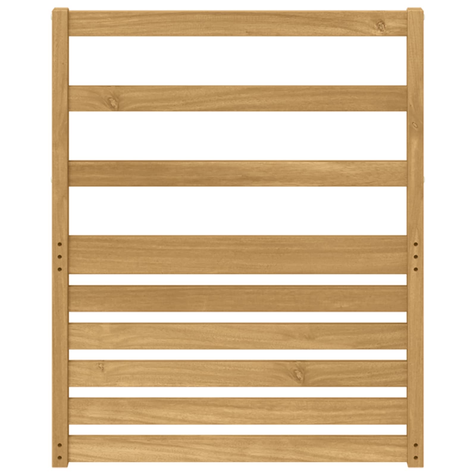 Μονάδα μπράτσων 2 pcs Λευκό 59 x 4 x 73 εκ Στερεό Ξύλο Ακακίας