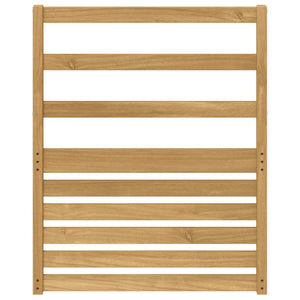 Μονάδα μπράτσων 2 pcs Λευκό 59 x 4 x 73 εκ Στερεό Ξύλο Ακακίας - Pakobazaar