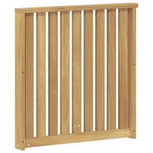 Μονάδα μπράτσων 2 pcs Λευκό 60 x 6 x 61 εκ Στερεό Ξύλο Ακακίας - Pakobazaar