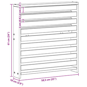 Μονάδα μπράτσων 2 pcs Λευκό 58,5 x 10 x 61 εκ. - Pakobazaar