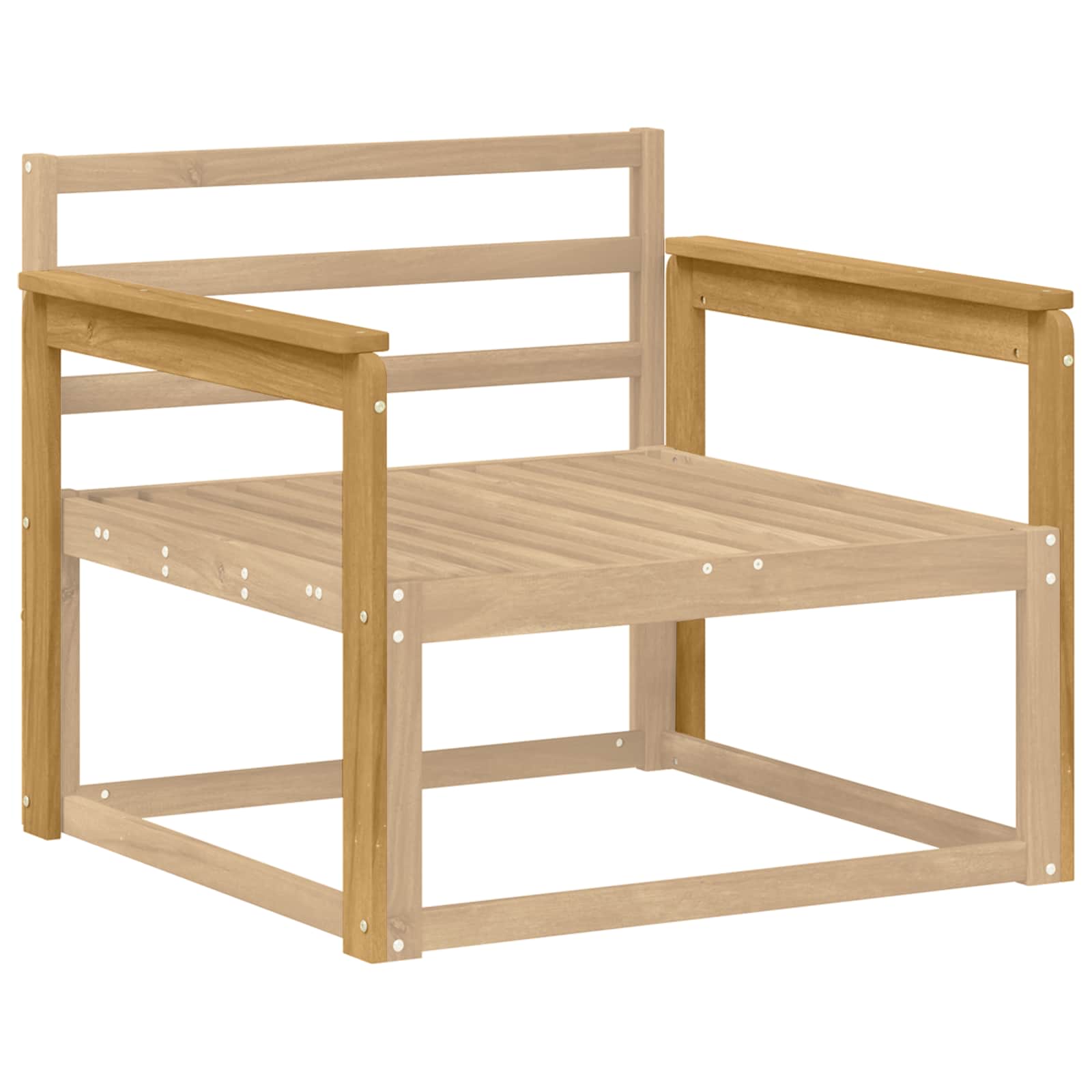 Μονάδα μπράτσων 2 pcs Λευκό 79 x 6 x 61 εκ. Στερεό Ξύλο Ακακίας