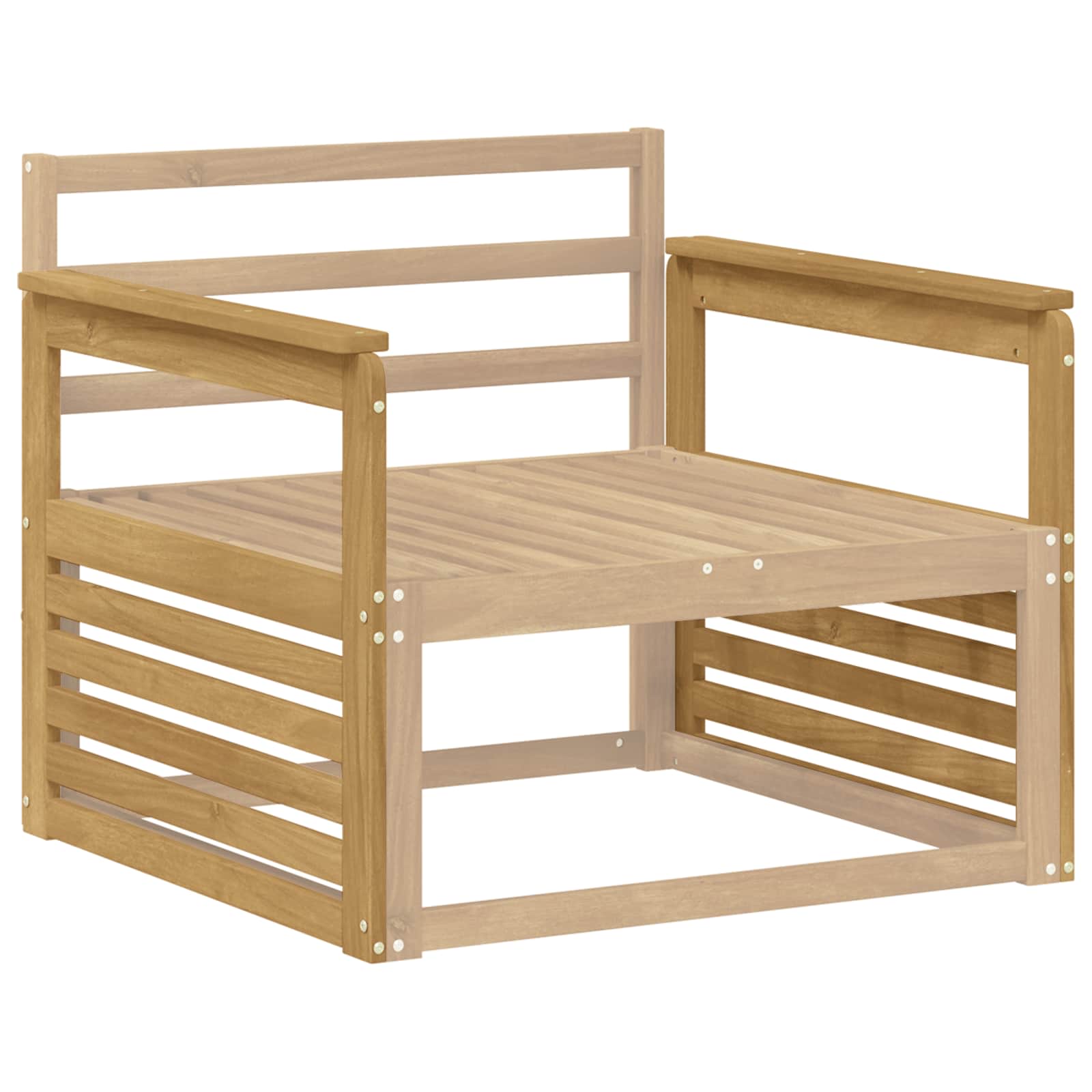 Μονάδα μπράτσων 2 pcs Λευκό 79 x 6 x 61 εκ. Στερεό Ξύλο Ακακίας